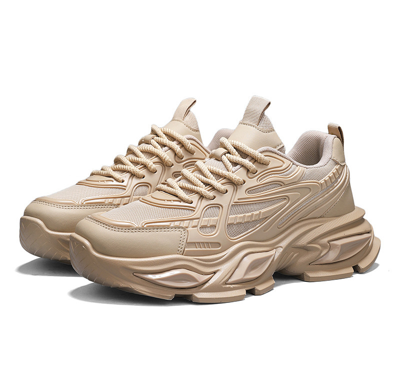 Atmungsaktive Plateau-Sneaker für Herren mit Dämpfung detail 14