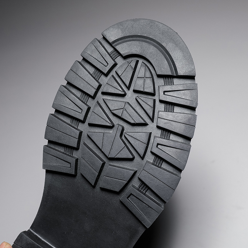 Rutschfeste Schnürstiefel aus Leder für Herren detail 6