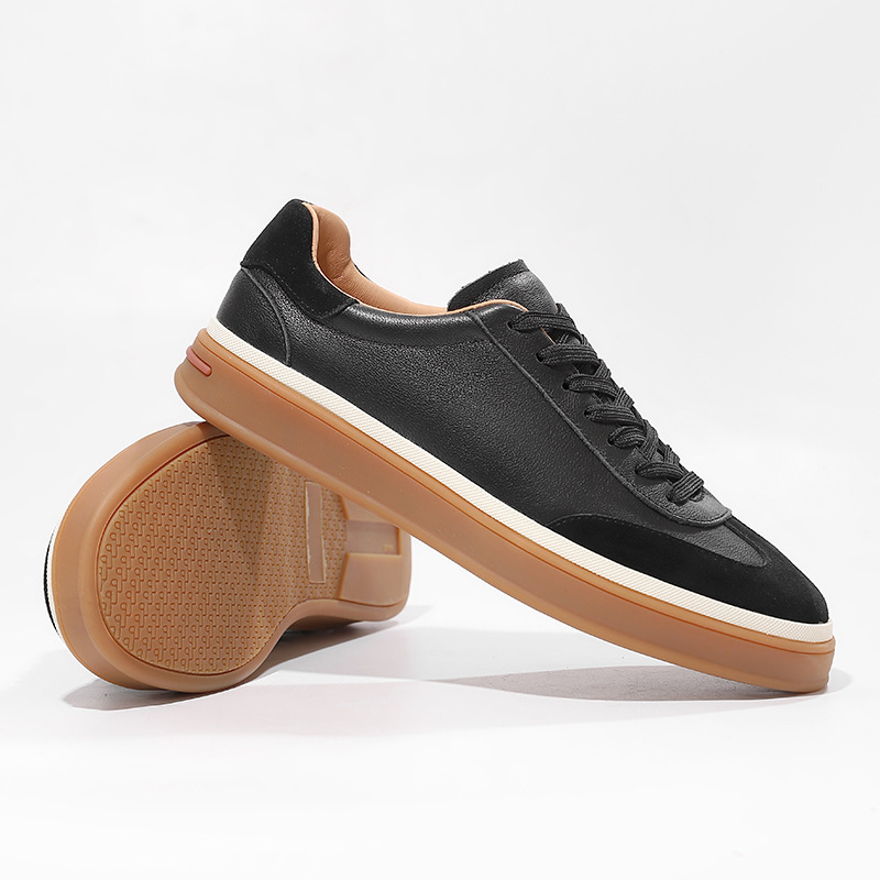 Men's Vintage Leather Lace-Up Casual Shoes 5