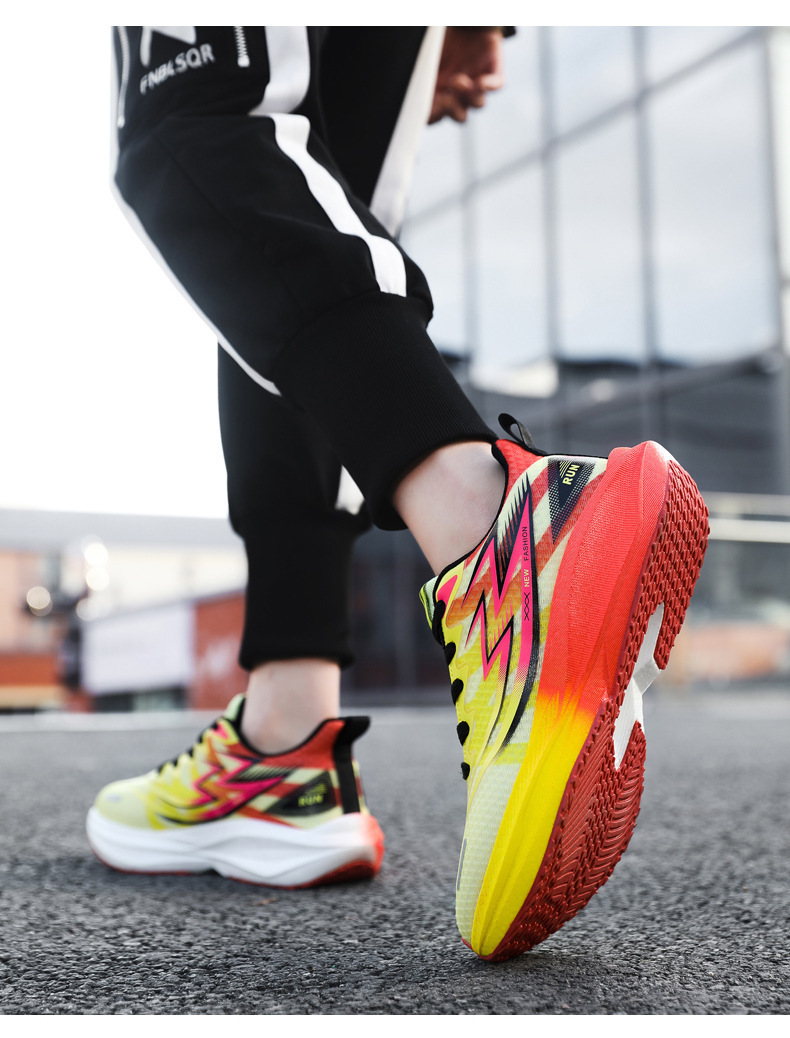 Scarpe da corsa unisex leggere e traspiranti con lacci detail 12