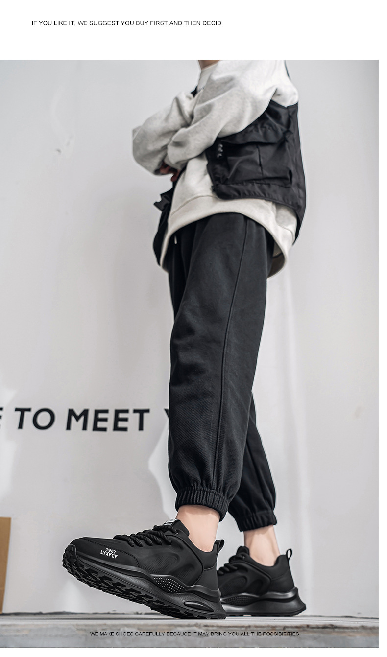 Sneakers stringate da uomo con design color block e suola ammortizzata detail 16