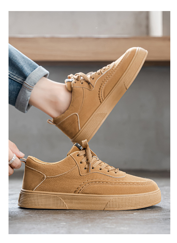 Chaussures de skate à lacets résistantes à l'usure pour hommes detail 14