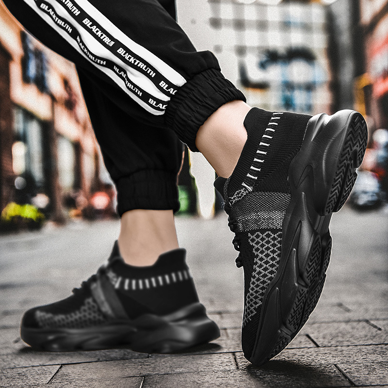 Scarpe da corsa da uomo leggere e traspiranti in mesh 5