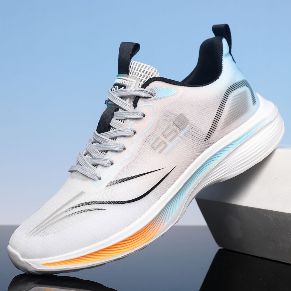Ademende hardloopschoenen met platform en demping voor heren detail 1