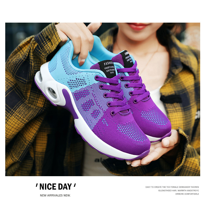 Women's Breathable Cushioned Running Shoes detail 14