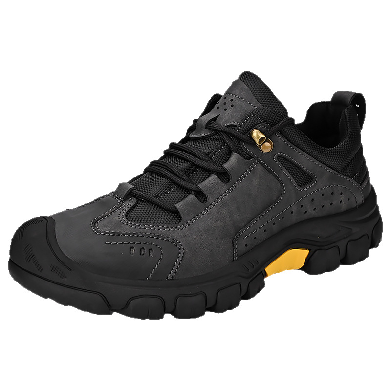 Atmungsaktive & rutschfeste Leder-Freizeitschuhe für Herren 6