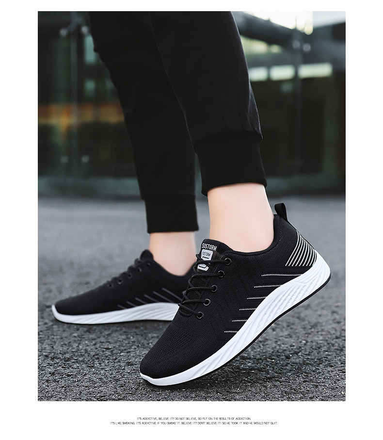Atmungsaktive, leichte Herren-Laufschuhe aus Mesh detail 11