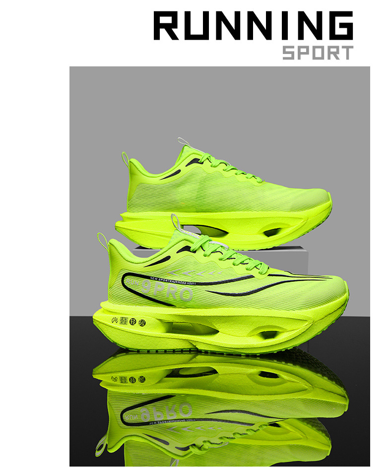 Men's Breathable Cushioned Running Shoes detail 14