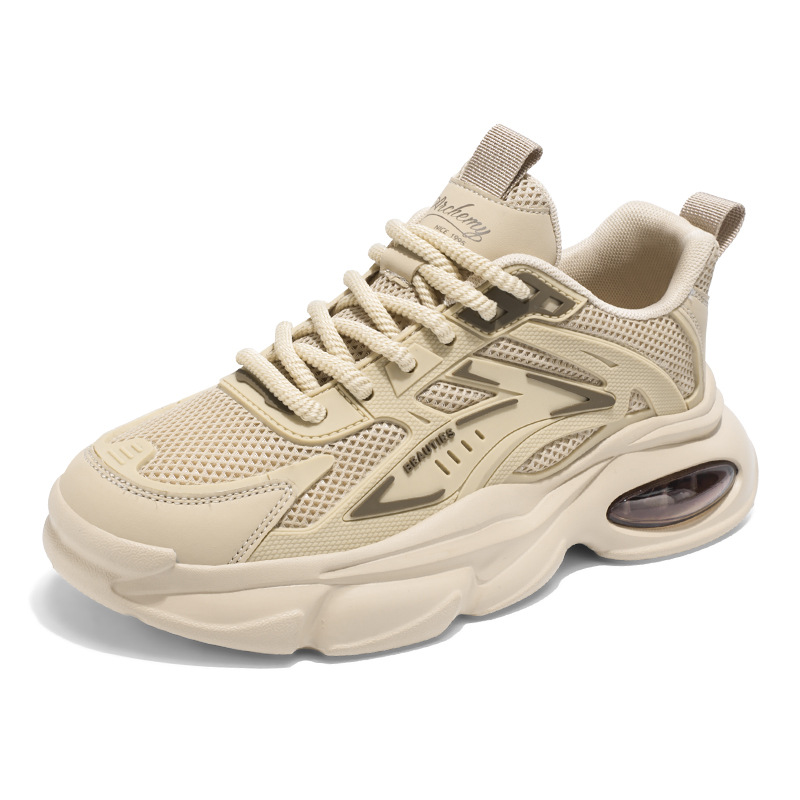 Atmungsaktive Chunky Plateau-Sneaker für Herren mit Dämpfung 6