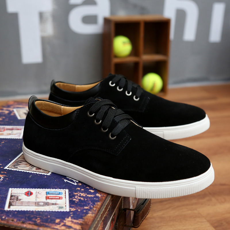 Rauleder-Schnürschuhe für Herren – Rutschfeste Freizeitschuhe 2