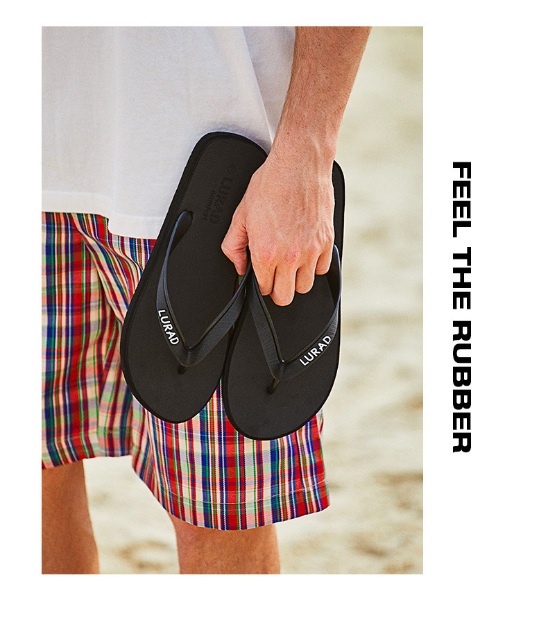 Men's Lightweight Waterproof Beach Flip-Flops detail 4