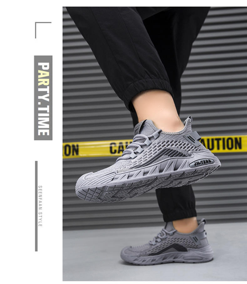 Men's Breathable Lightweight Mesh Running Shoes detail 3