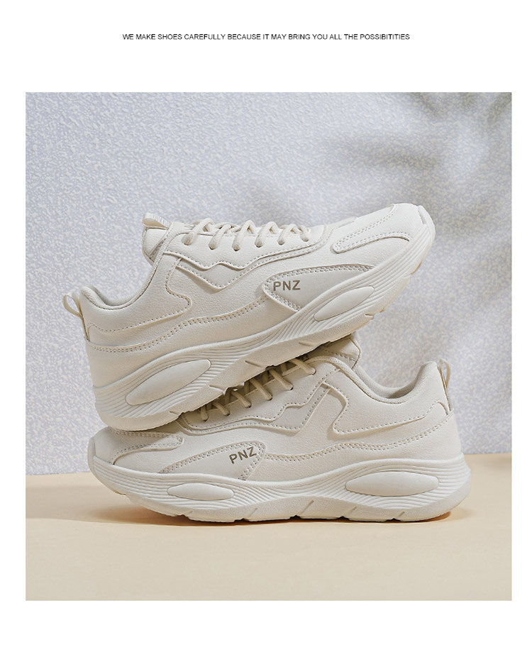 Gepolsterte Plateau-Sneaker für Herren mit Schnürung detail 9