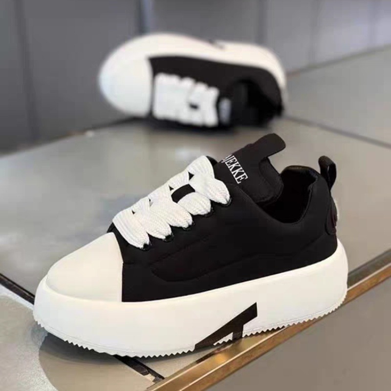 Chaussures casual unisexes à plateforme et lacets style chunky 3
