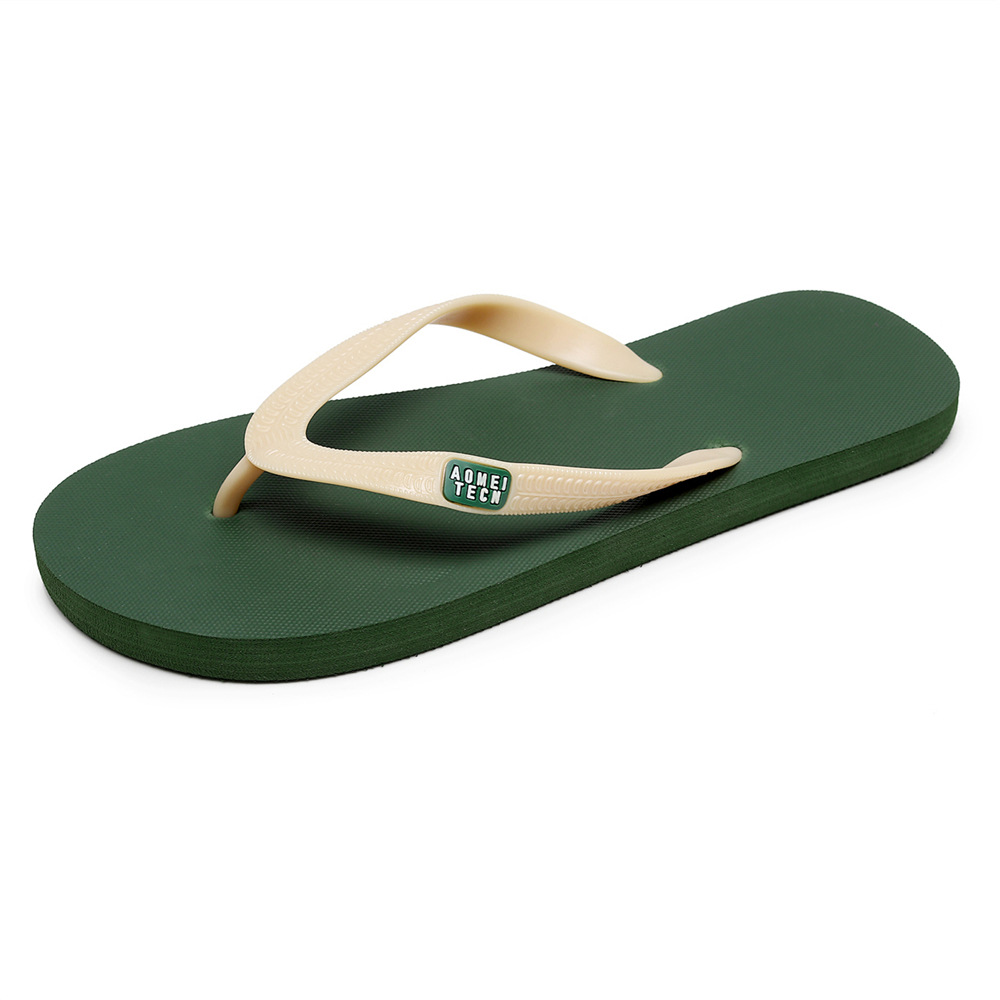 Men's Lightweight Non-Slip Beach Flip-Flops 6