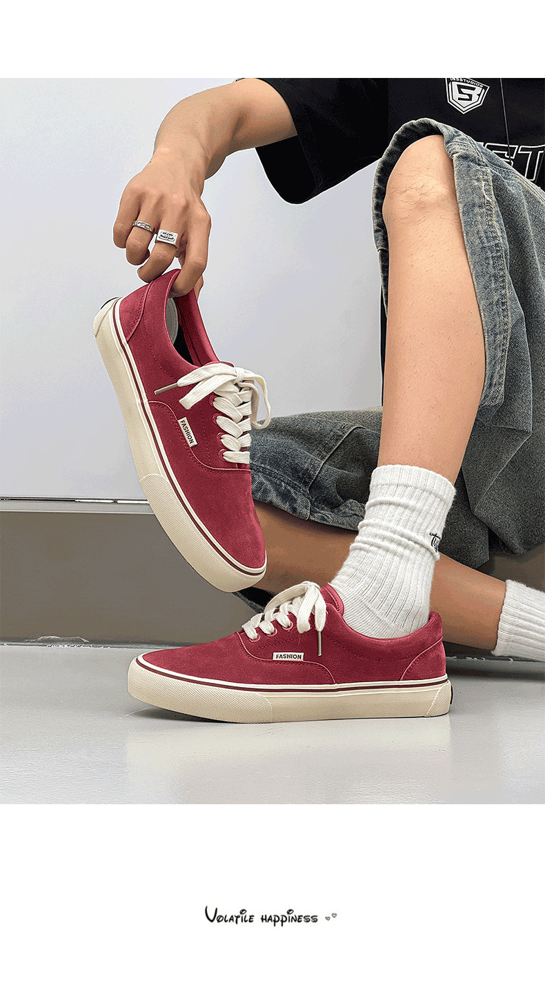 Gedämpfte und strapazierfähige Herren-Skateschuhe mit Schnürung detail 16