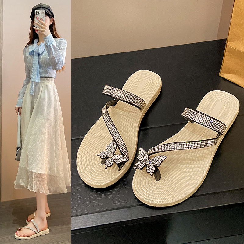 Women's Floral Lightweight Slip-On Flat Slippers detail 2