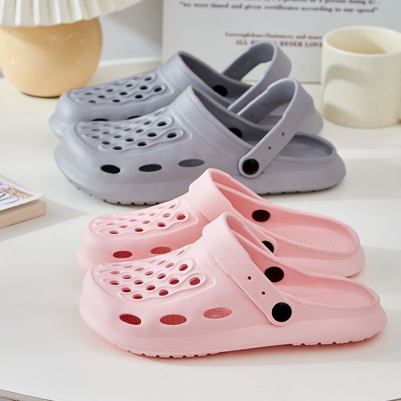 Unisex Atmungsaktive Leichte EVA-Garten-Hausschuhe zum Hineinschlüpfen 4
