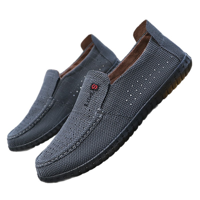 Leichte, atmungsaktive Slip-on-Freizeitschuhe für Herren 6