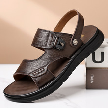 Men's Leather Lace-Up Low-Top Casual Shoes detail 5