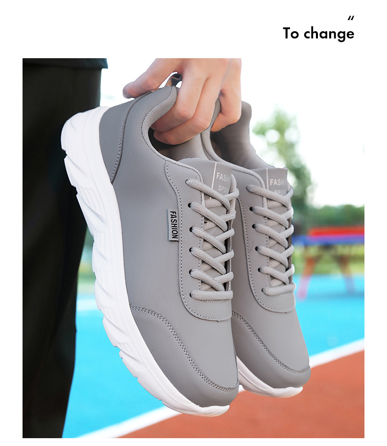 Scarpe sportive da uomo leggere e ammortizzate con lacci detail 4