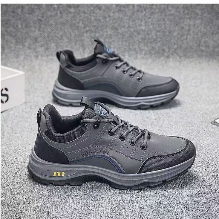 Men's Non-Slip Lace-Up Outdoor Casual Shoes 5