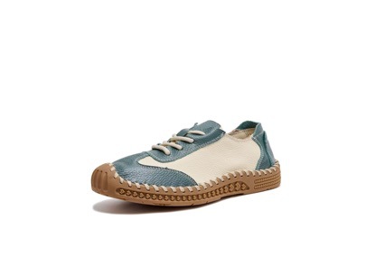 Men's Soft Leather Lace-Up Casual Shoes detail 6