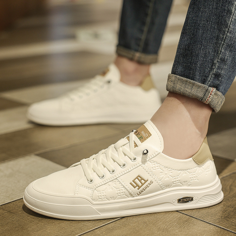 Herren Freizeitschuhe rutschfest Low-Top Schnürschuhe