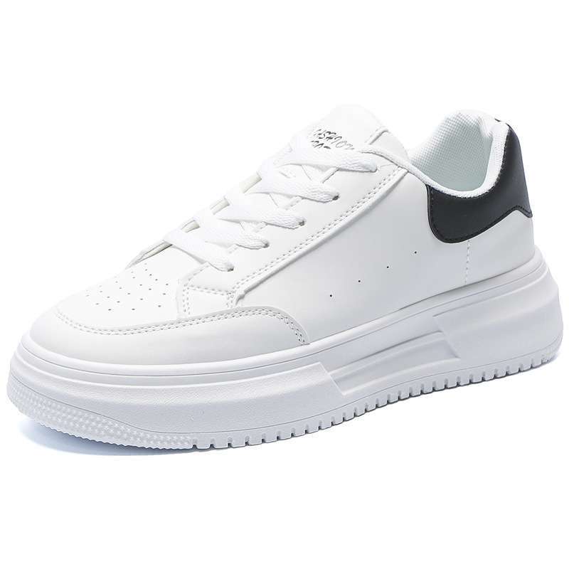 Schnür-Plateau-Sneaker für Herren aus PU-Leder | Freizeitschuhe 6