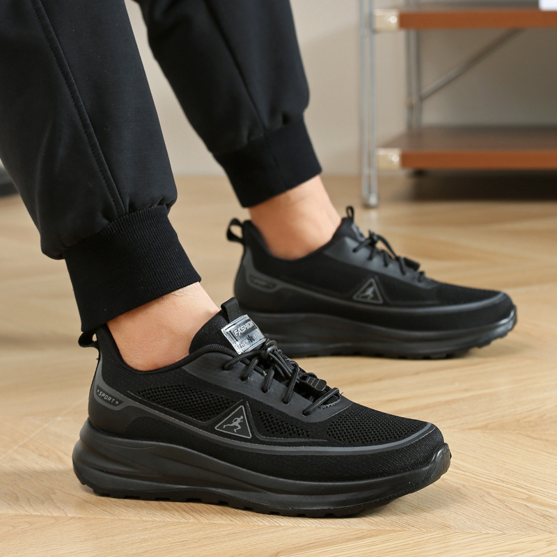 Lichte en ademende mesh hardloopschoenen voor heren 3