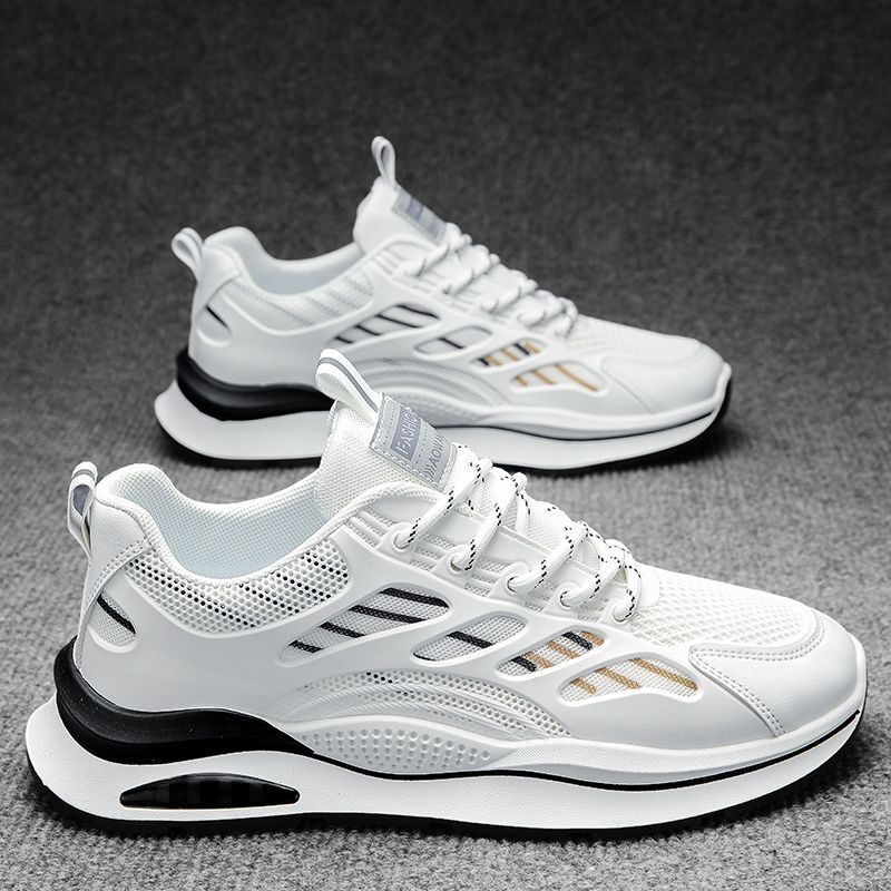 Men's Breathable Cushioned Platform Running Shoes
