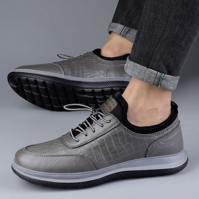Chaussures casual antidérapantes pour homme en similicuir PU detail 7