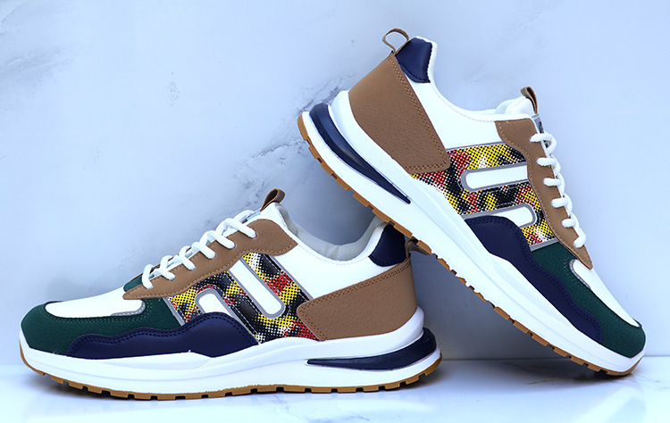 Chaussures casual à lacets et semelle amortissante pour homme detail 13