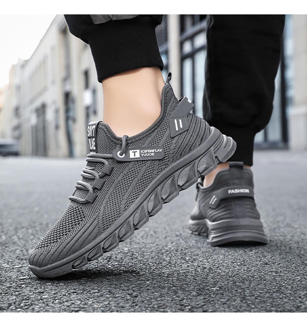 Men's Breathable Lightweight Mesh Running Shoes detail 6