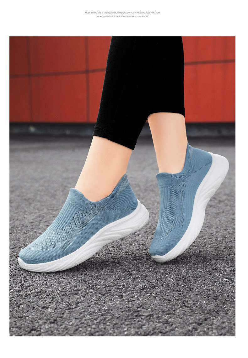 Ademende lichte instap casual schoenen voor dames detail 1