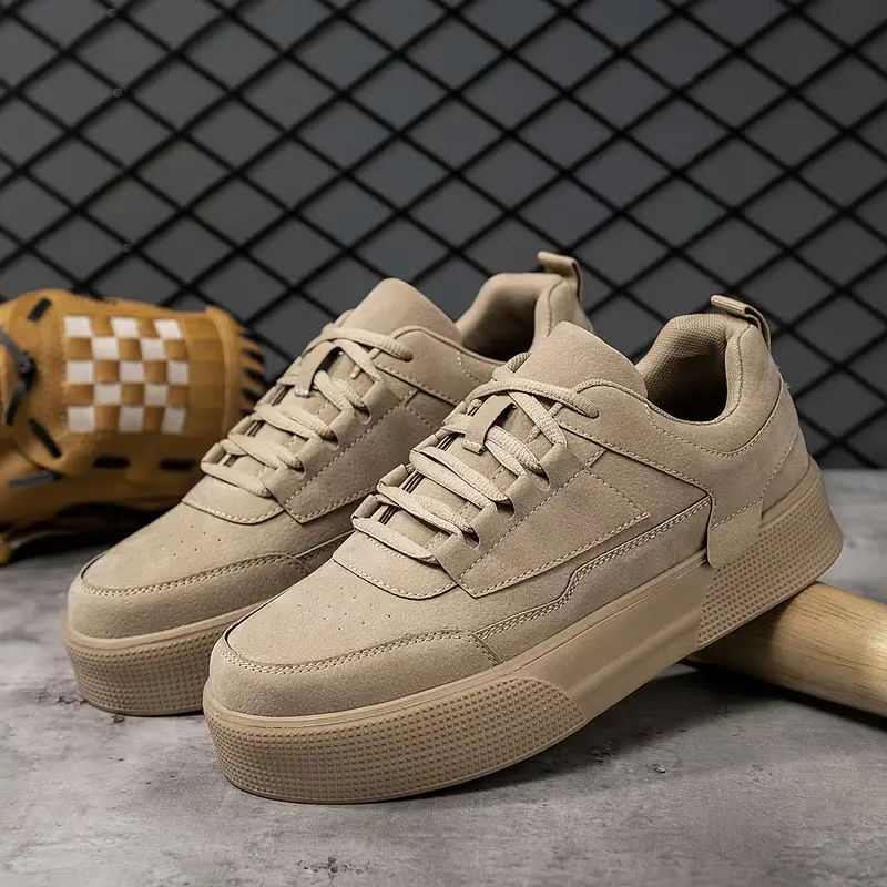 Chaussures casual unies à lacets et antidérapantes pour hommes detail 9
