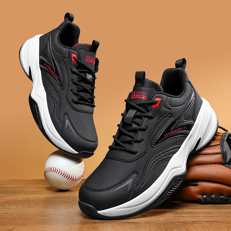 Gedämpfte leichte Sportschuhe für Herren mit Schnürung 2