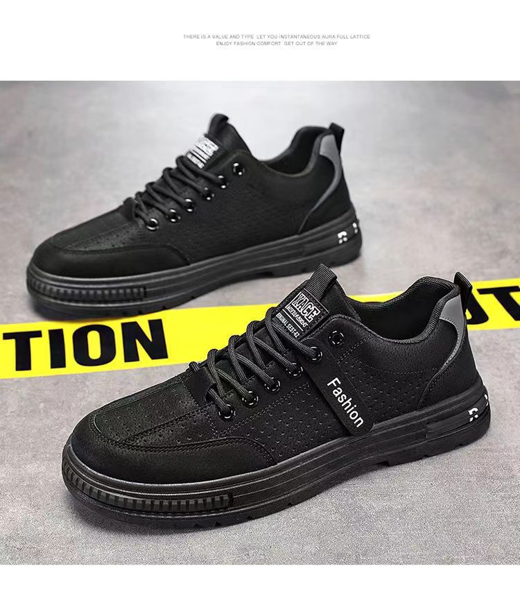 Atmungsaktive Herren-Freizeitschuhe zum Schnüren detail 7