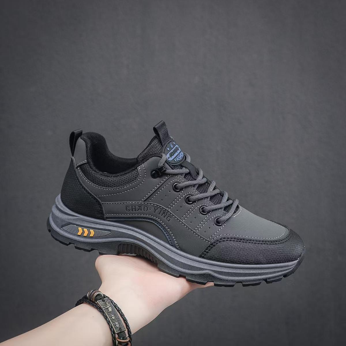 Scarpe casual da uomo antiscivolo con lacci per attività all'aperto. detail 5