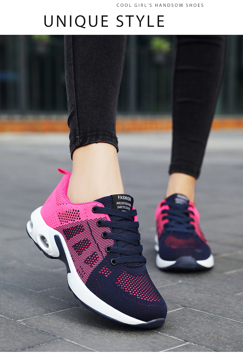 Women's Breathable Cushioned Running Shoes detail 7