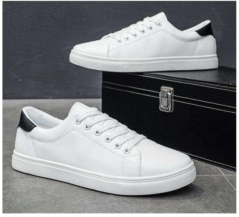 Men's Minimalist Lace-Up Casual Shoes detail 12