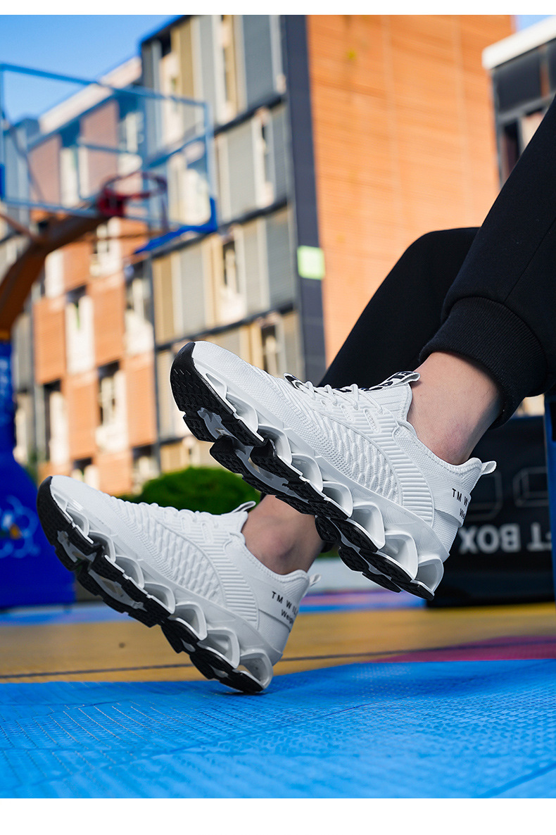 Atmungsaktive gedämpfte Laufschuhe für Herren detail 13