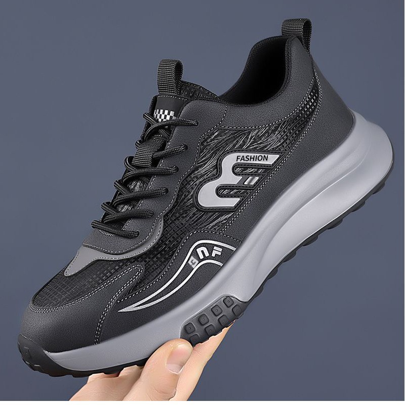 Sneakers casual da uomo stringate, ammortizzate e traspiranti 5