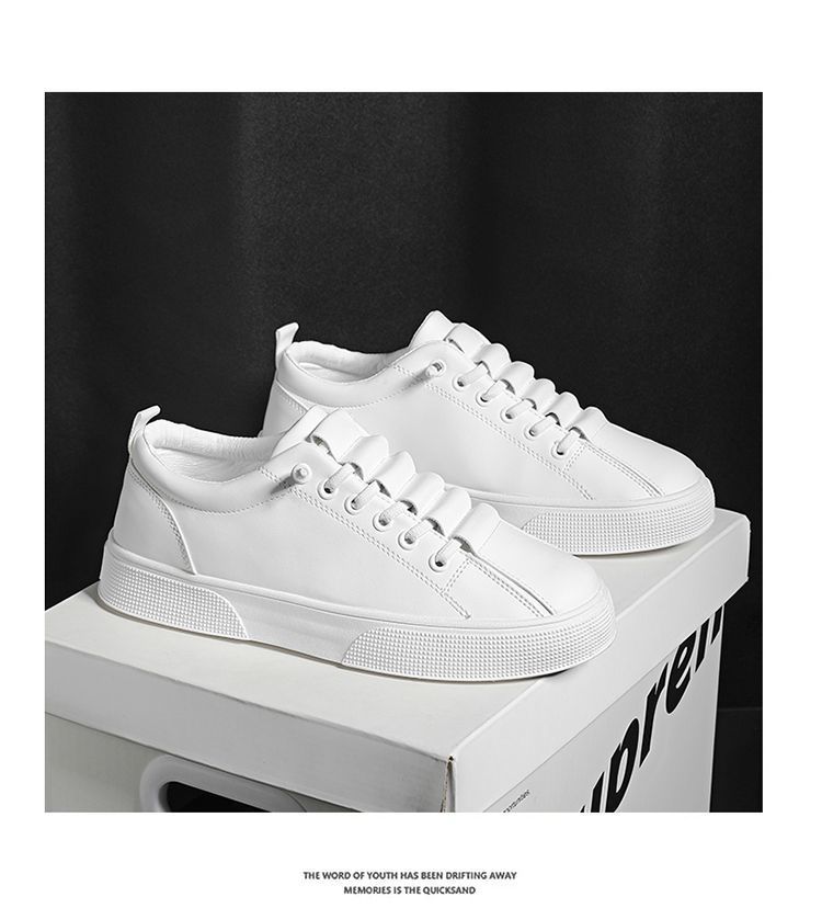 Herren Freizeitschuhe aus Leder zum Schnüren detail 9