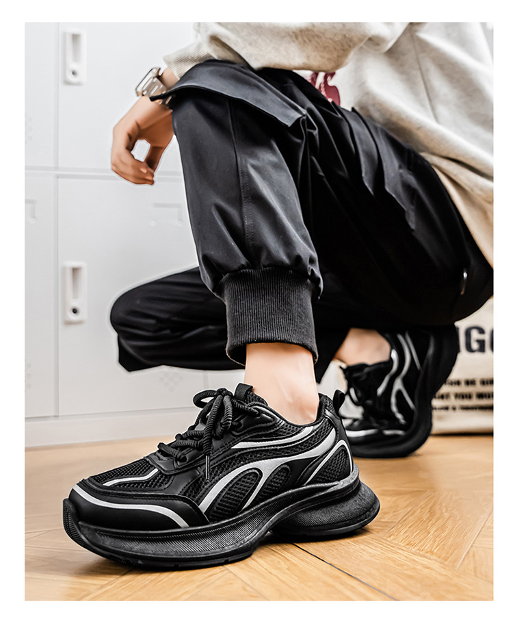 Sneakers da uomo con plateau, traspiranti e ammortizzate detail 15