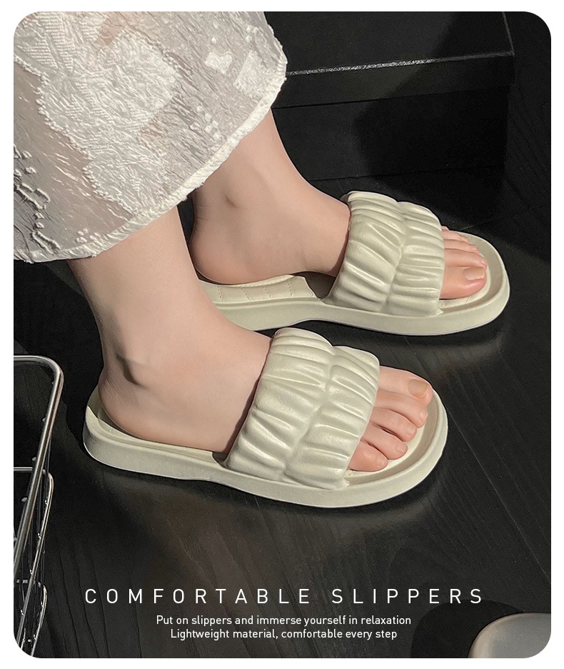 Pantofole a ciabatta da donna leggere e ammortizzate spuntate detail 5