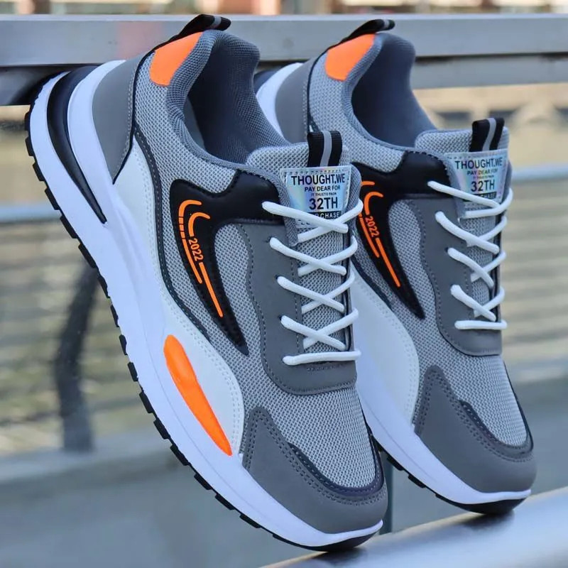 Atmungsaktive Herren-Sportschuhe mit Schnürung & Dämpfung detail 11