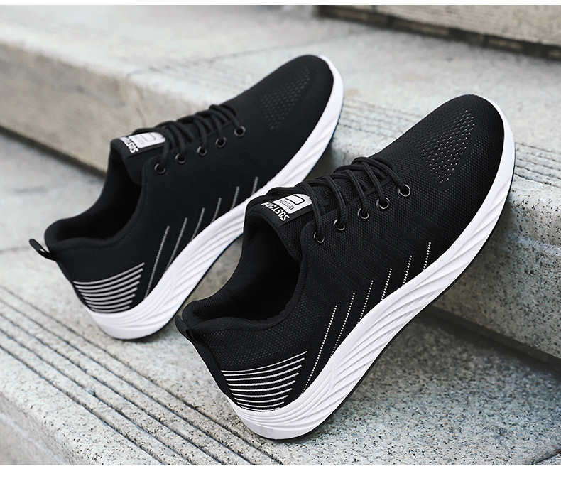 Atmungsaktive, leichte Herren-Laufschuhe aus Mesh detail 9