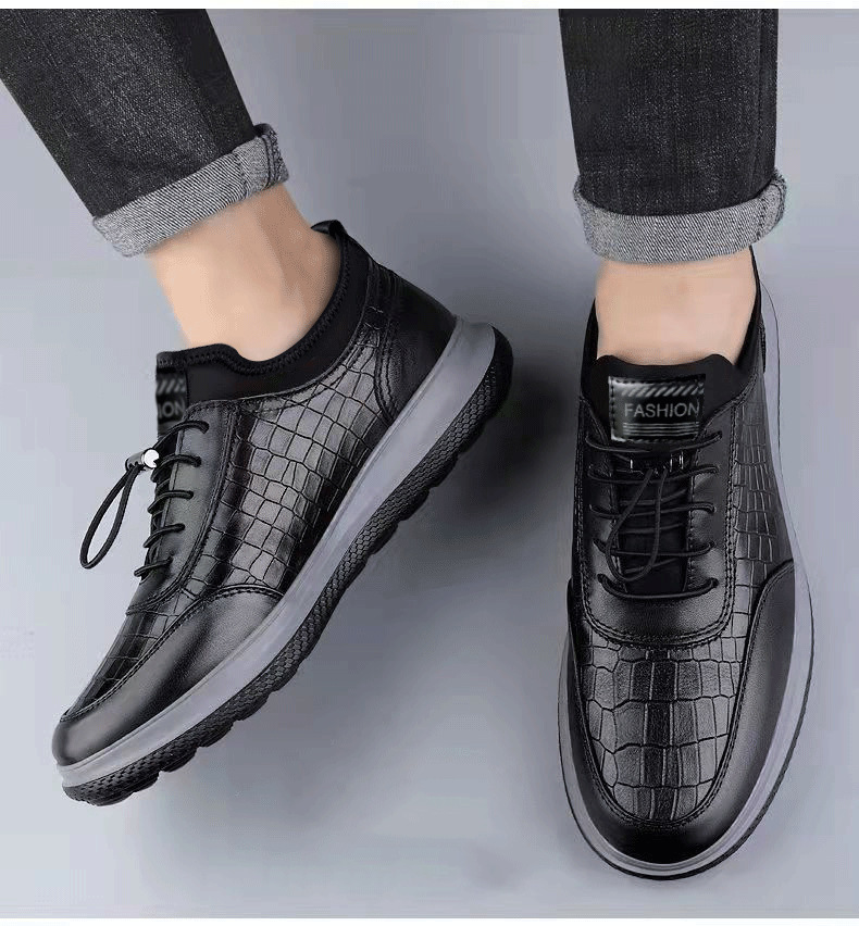 Chaussures casual antidérapantes pour homme en similicuir PU detail 11