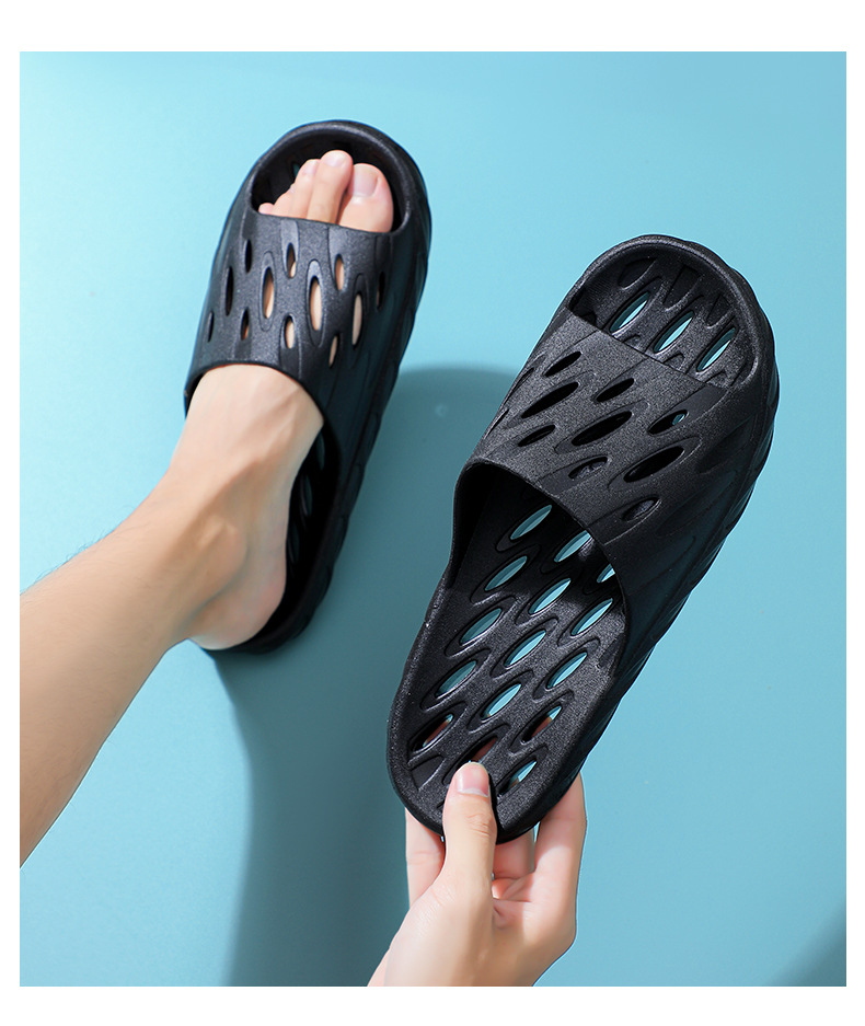 Chaussons unisexes respirants et à séchage rapide à bout ouvert detail 6